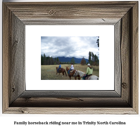 family horseback riding near me in Trinity, North Carolina